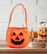 Torby, wiaderka dla dzieci w kształcie dyni na cukierki 