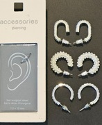 CZTERY Komplety kolczyków - Różne NOWE