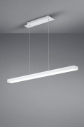 Duża Lampa Wisząca LED metal 18 W Biały Mat