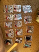 Karty kolekcjonerskie z piłkarzami 