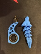 Keyfliper + smoczek kolor /niebieski