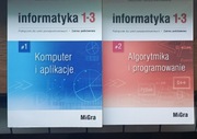 Informatyka 1-3 Podręcznik Zakres Podstawowy MiGra – Komplet #1 i #2