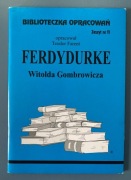 Ferdydurke Witolda Gombrowicza - opracowanie