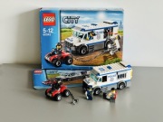 Lego 60043 furgonetka policyjna ucieczka więźnia quad policja