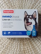 Krople na kleszcze i pchły Pipeta Beaphar Line-on IMMO Shield pies M 3x3ml