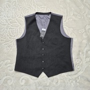 Kamizelka garniturowa XL Szara Burton menswear London 