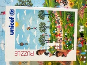 Puzzle Unicef stan bardzo dobry