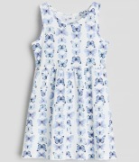 H&M Sukienka bez Rękawów w Motyle Rozmiar 134/140