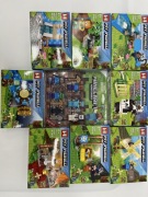 Klocki my world minecraft figurki