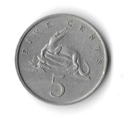 JAMAJKA 5 centów 1969 Elżbieta II