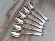 ZŁOCONE ŁYŻECZKI DO KAWY FILIŻANKI WZÓR IRYS JAK FRAGET