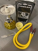 Urządzenie fajka wodna zestaw Hookah nowa żółta