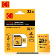 Micro SD 32GB karta pamięci marki Kodak U3 V30, nowa, oryginalna karta pam.