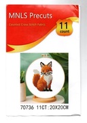 Zestaw do haftu krzyzykowego 20 x 20 cm Lis