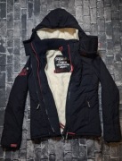 SUPERDRY WINDCHEATER KURTKA DAMSKA Z KAPTUREM OCIEPLANA PIKOWANA SHERPA
