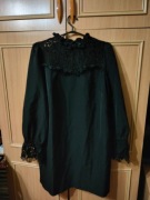 Czarna Sukienka Koronka - Rozm. XL