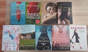 zestaw    9  książek literatura obyczajowa 