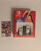 NINTENDO SWITCH OLED + gra MARIO KART 8 DELUXE  + karta pamięci 256GB