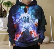 Bluza bluzka z kapturem Ronaldo prezent dla chłopca 140 święta