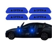 400 naklejek odblaskowych (100 zestawów po 4 naklejki). Mix kolorów