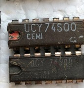 UCY74S00  TTL  - 4 bramki NAND  CEMI - SPRAWDZONY