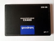 Dysk SSD Goodram 256GB SATA III 6Gb/s 2,5" 550/480 SSDPR-CX400-256-G2 100%