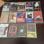 ZESTAW KASET MAGNETOFONOWYCH - MUZYKA ROZRYWKOWA - 14 SZT -