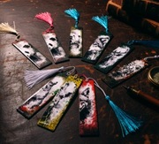 Handmade zakładki do książki – zwierzęta prezent dla niego unikat Loft