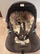 Komplet Teutonia: fotelik 0–13 kg + wkładki + śpiworek + adapter do wózka