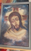 przepiękny magiczny obraz Jezus Chrystus  :) 60x40