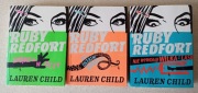 Lauren Child, Ruby Redfort, tomy 1, 2, 3, stan idealny