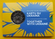 Litwa 2 euro 2023 Razem z Ukrainą 