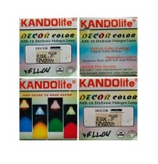 Kandolite  Lampa led żarówka  halogenowa dichroiczna dekoracyjna żółta  