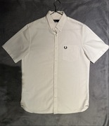 Fred Perry Koszula Elegancka Polo Biała M Logo