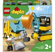 LEGO Duplo Ciężarówka i koparka gąsienicowa 10931