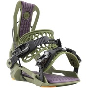 Wiązania Snowboardowe Nidecker Flow Fenix Fusion 2025, zielone rozmiar L