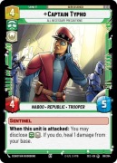 Star Wars: Unlimited - SEC - Captain Typho (S) FOIL