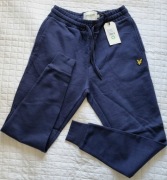 Lyle & Scott spodnie dresowe granatowe S skinny fit ML822VOG 