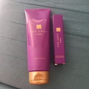 Avon zestaw Far Away balsam 125 ml+ perfumetka 10 ml