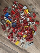 Lego stare okna i drzwi vintage klocki 225g