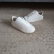 Sneakersy Tommy Hilfiger Low Cut Lace-Up Sneaker T3A9-33976 30 białe