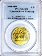 2 złote 2008 MS66