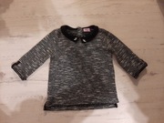 Piękna efektowna bluzka rękaw 3/4 r.110, 5 lat do przedszkola