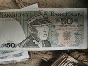 Banknoty PRL stan dobry