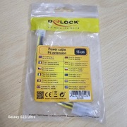 KABEL ZASILAJĄCY WEWNĘTRZNY CPU P4 4 PIN M/F 15CM DELOCK męski żeński nowy