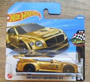 Hot Wheels - Bentley Continental GT3 - Race Day. Złoty