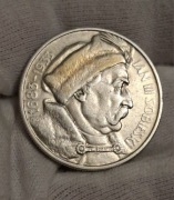 Moneta 10 zł.Jan III Sobieski z 1933 r  - Piękne sreberko 