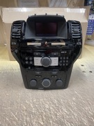 Ramka radio z bluetooth panel klimy Piano Black Czarne Opel Zafira B