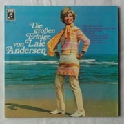 Wielkie sukcesy Lale Andersen, Niemiecki album 2 LP ok. 1970 r.