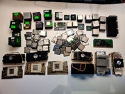 Różne procesory, starsze, retro, uszkodzone, sprawne